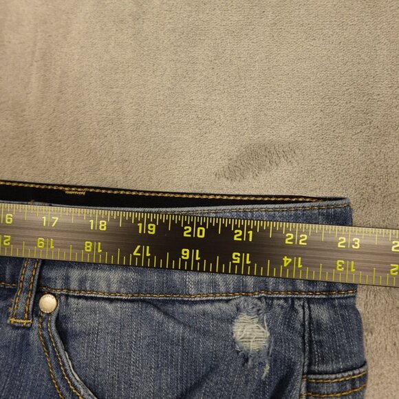 Torrid jeans bombshell skinny women's 28T blue distressed premium stretch - Picture 7 of 13
